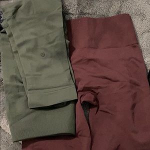 Lululemon 7/8 tight fit